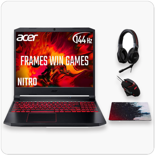 لپ تاپ ایسر به همراه موس نیترو هدفون نیترو ACER NITRO5 i7 11800H RTX3050