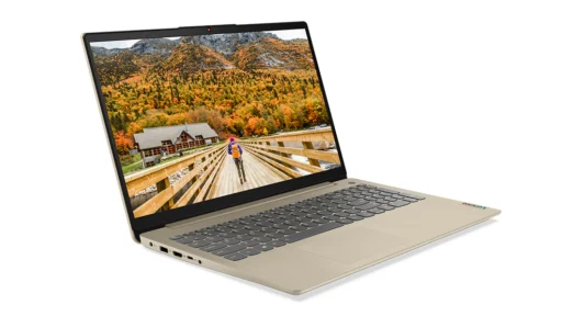 لپتاپ لنوو LENOVO IDEAPAD3 Ryzen5 5500U طلایی