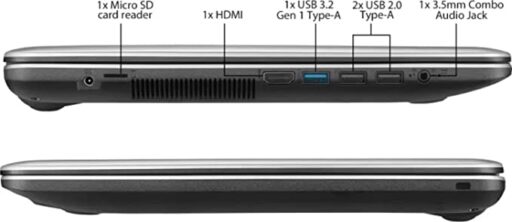 لپ تاپ ایسوس  VIVOBOOK  X543MA N4020 4GB 512GB intelhd