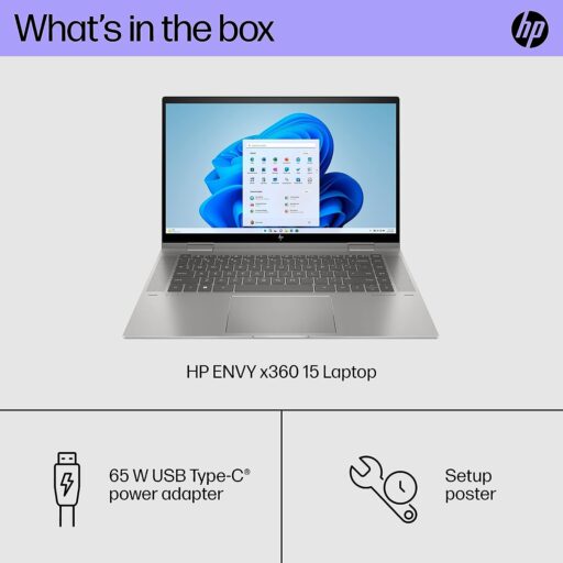 لپ تاپ اچ پی HP Envy X360 i7 1355u 16GB 1TB iris xe